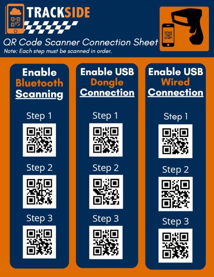 Trackside QR Scanner Setup Sheet Pg1